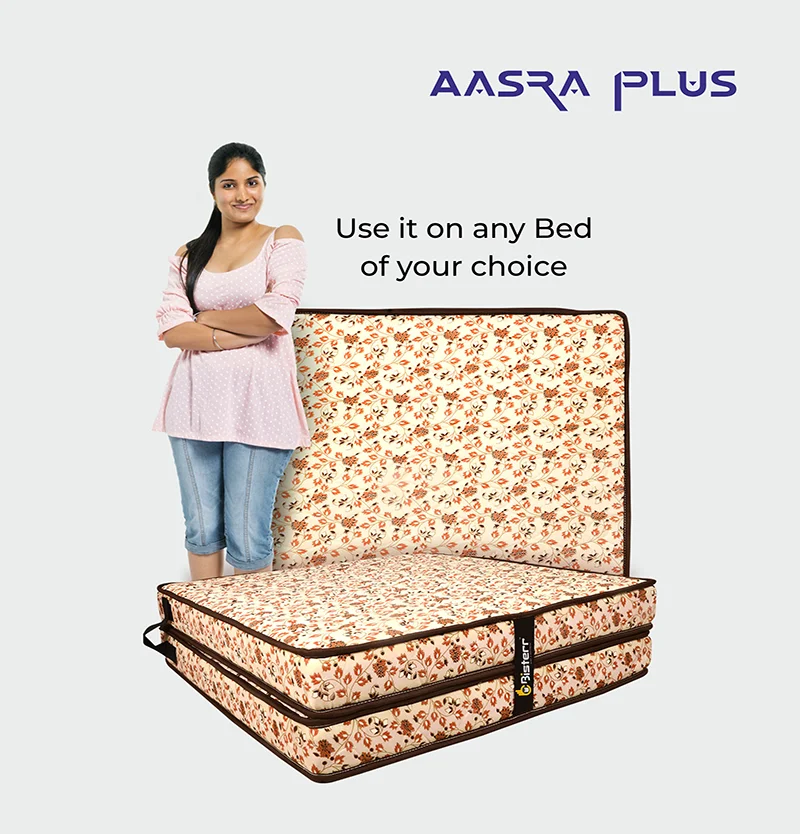 Aasra Plus Foldable Mat Peach in Gandhinagar