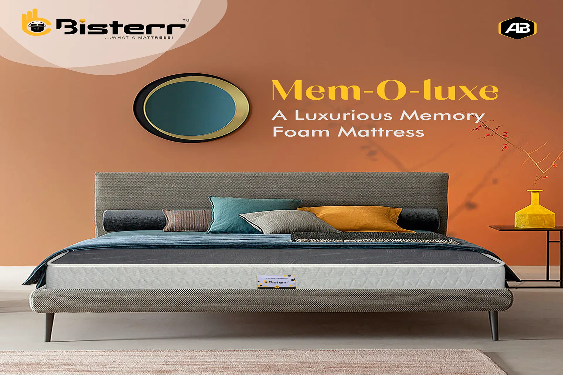 MEM-O-LUXE A Luxurious Memory Foam Mattress in Gandhinagar