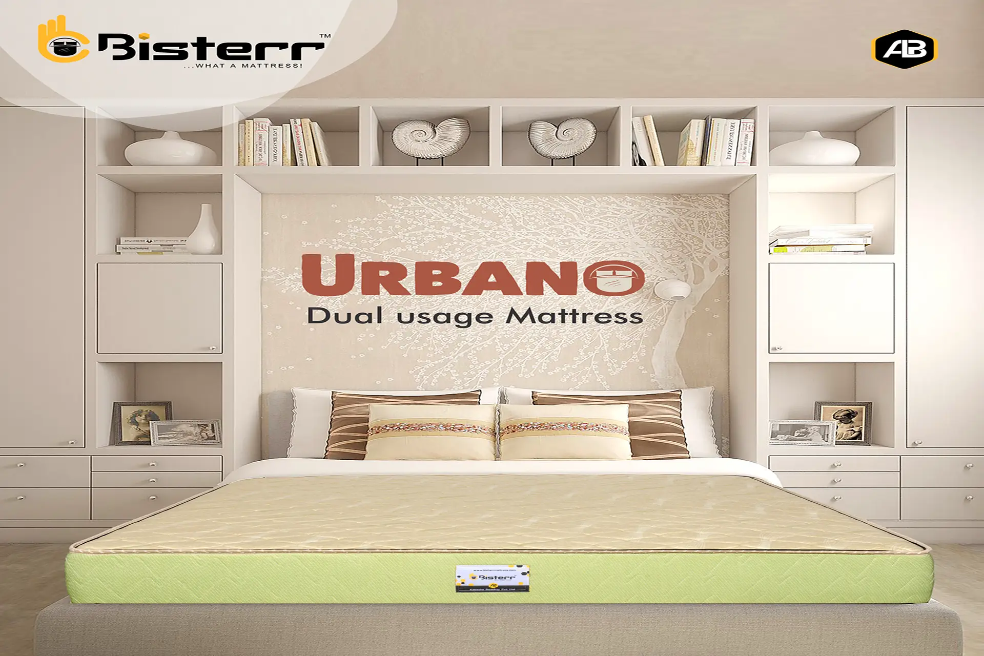 URBANO A Perfect Combination HardSoft Mattress in Gandhinagar